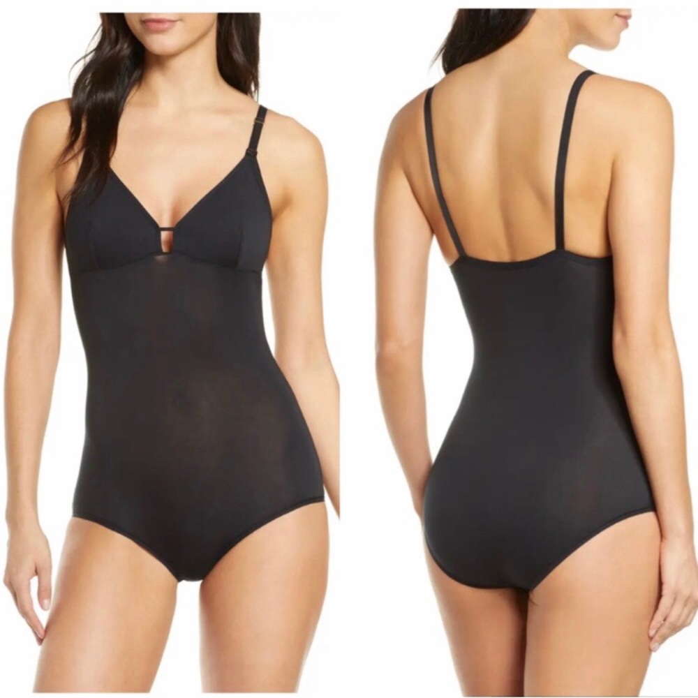 LIVELY The All-Day Maternity Bodysuit Jet Black size Small Nursing One Piece